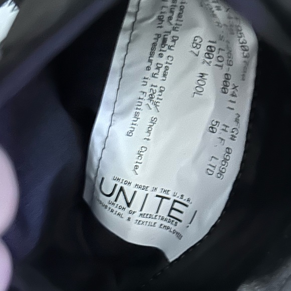 Vintage Hickey Freeman Bloomingdale’s Wool Suit Jacket Blazer 42R - Picture 11 of 13